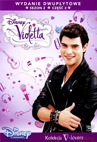Violetta sezon 2 cz. 1+2+3+4 (Disney) Pakiet [8DVD]