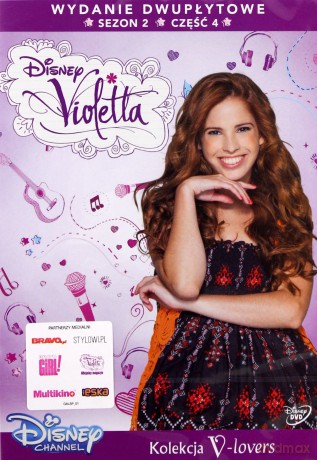 Violetta sezon 2 cz. 1+2+3+4 (Disney) Pakiet [8DVD]