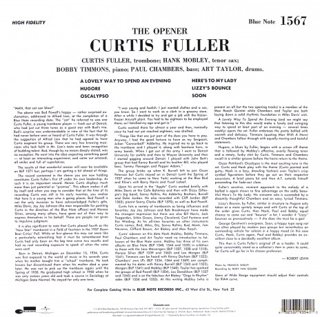 Curtis Fuller: The Opener [2xWinyl]