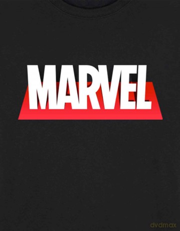 Marvel Comics: Unisex T-Shirt: Out The Box Logo (Black) (Large)