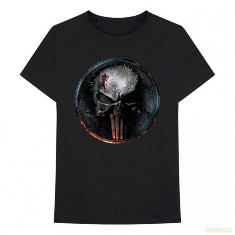 Marvel Comics: Unisex T-Shirt: Punisher Gore Skull (Black) (XX-Large)