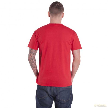 Marvel Comics: Unisex T-Shirt: Spiderman Shooting Webs (Red) (Large)