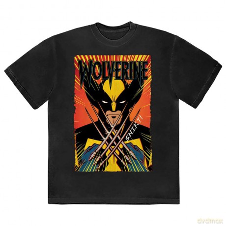 Marvel Comics: Unisex T-Shirt: Wolverine Claws (Black) (Medium)