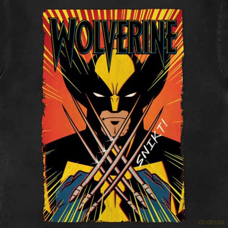 Marvel Comics: Unisex T-Shirt: Wolverine Claws (Black) (Small)
