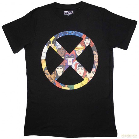 Marvel Comics: Unisex T-Shirt: X-Men '97 X Badge (Black) (Small)