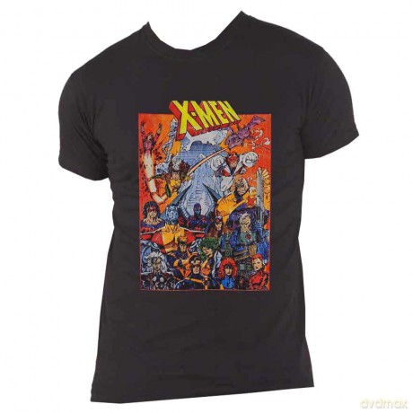Marvel Comics: Unisex T-Shirt: X-Men Comic (Black) (X-Large)