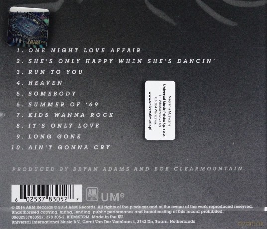 Bryan Adams: Reckless (Edycja Zremasterowana) [CD]