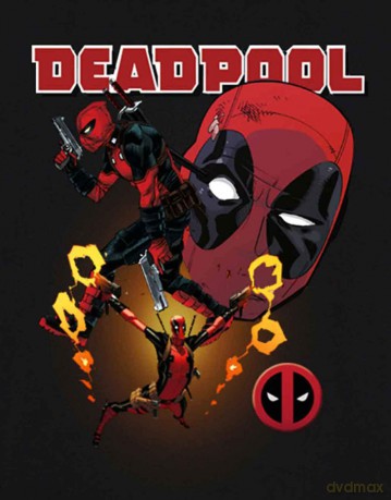 Marvel Comics: Unisex Tee: Deadpool Collage 2 (Small)