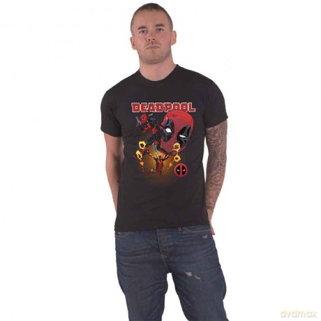 Marvel Comics: Unisex Tee: Deadpool Collage 2 (X-Large)