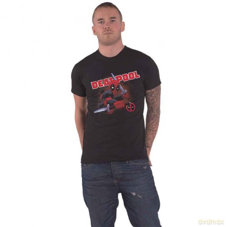 Marvel Comics: Unisex Tee: Deadpool Cover (Small)