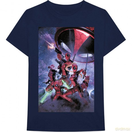 Marvel Comics: Unisex Tee: Deadpool Family (Small)