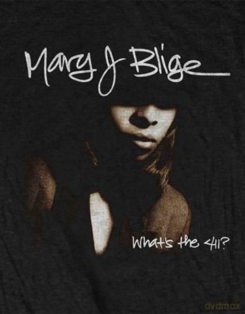 Mary J Blige: Ladies Tee: Cover (Large)