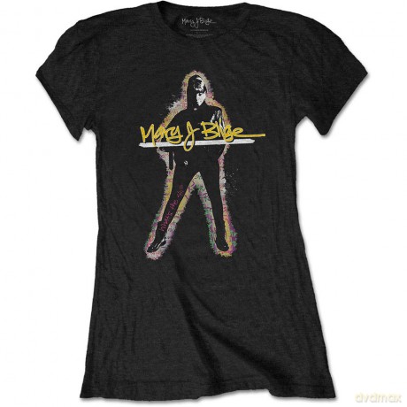 Mary J Blige: Ladies Tee: Glow (Medium)
