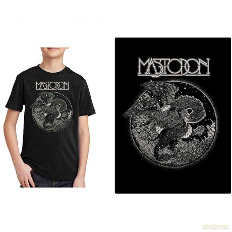 Mastodon: Kids T-Shirt: Griffin (Black) (9-10 Years)