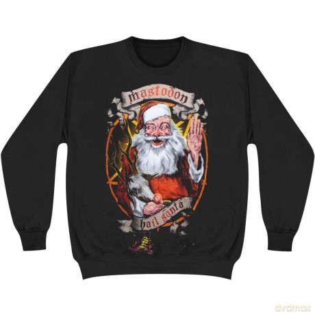 Mastodon: Men's Sweatshirt: Hail Santa Holiday (Small)