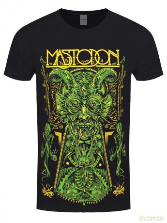 Mastodon: Men's Tee: Devil on Black (Large)