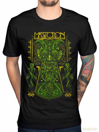 Mastodon: Men's Tee: Devil on Black (Small)