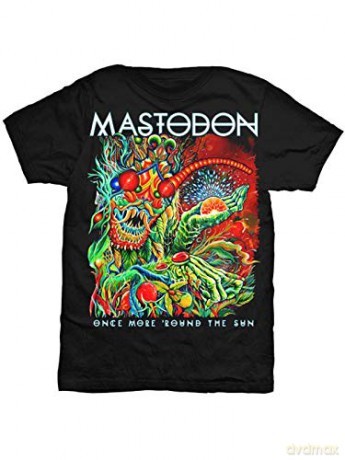 Mastodon: Men's Tee: Once More Round the Sun (Small)