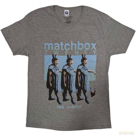 Matchbox Twenty: Unisex T-Shirt: Mad Season (Grey) (Medium)