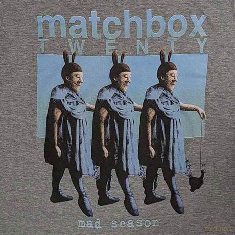 Matchbox Twenty: Unisex T-Shirt: Mad Season (Grey) (Medium)