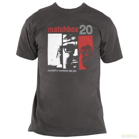 Matchbox Twenty: Unisex T-Shirt: Yourself (Charcoal Grey) (Medium)