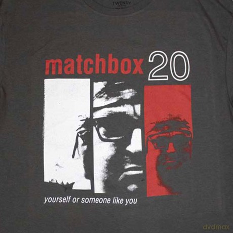 Matchbox Twenty: Unisex T-Shirt: Yourself (Charcoal Grey) (Medium)