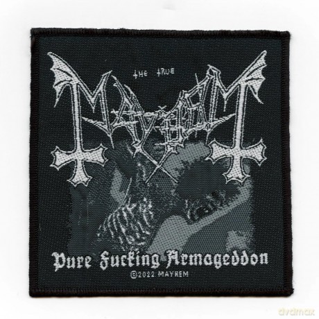Mayhem: Standard Patch: Pure Fucking Armageddon