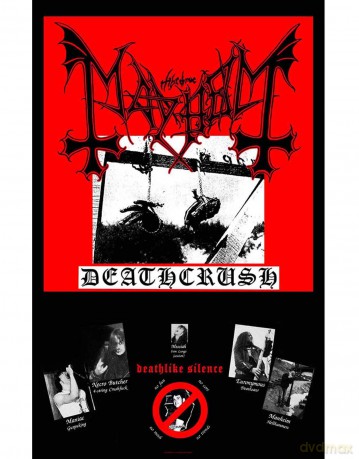 Mayhem: Textile Poster: Deathcrush
