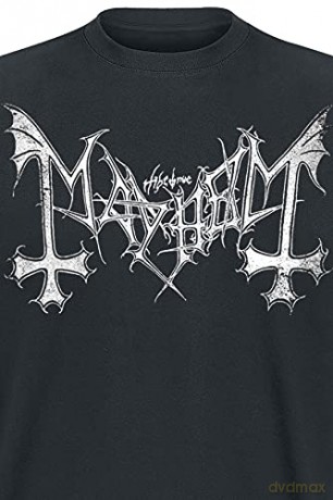 Mayhem: Unisex T-Shirt: Deathcrush (Black) (Large)