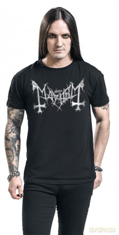 Mayhem: Unisex T-Shirt: Deathcrush (Black) (Large)