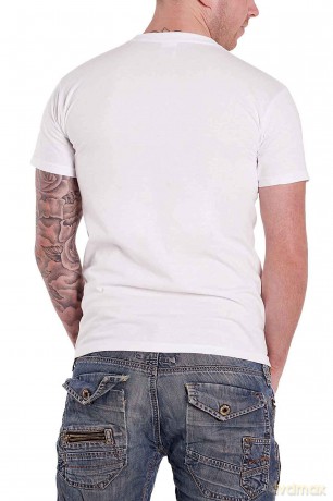 Meat Loaf: Unisex T-Shirt: Bat Out Of Hell (White) (X-Large)