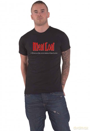 Meat Loaf: Unisex T-Shirt: IWDAFLBIWDT (Black) (Back Print) (Large)
