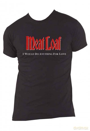 Meat Loaf: Unisex T-Shirt: IWDAFLBIWDT (Black) (Back Print) (X-Large)
