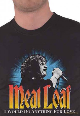 Meat Loaf: Unisex T-Shirt: Live (Black) (Small)