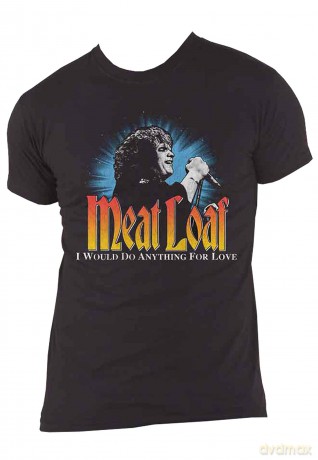 Meat Loaf: Unisex T-Shirt: Live (Black) (Small)