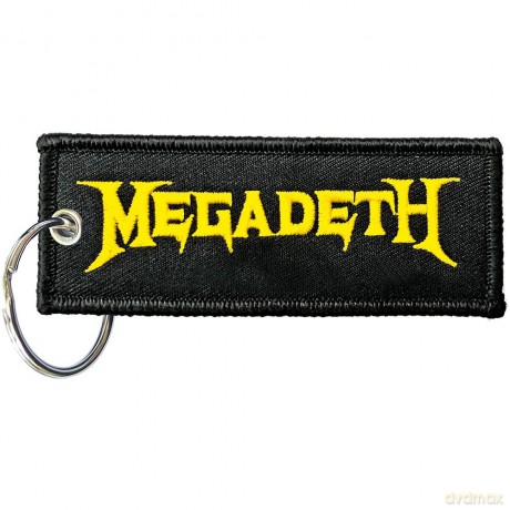 Megadeth: Patch Keychain: Logo (Double Sided)