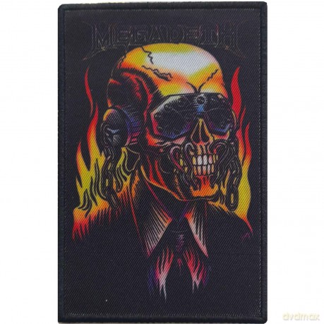 Megadeth: Standard Patch: Flaming Vic