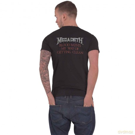 Megadeth: Unisex T-Shirt: Black Friday (Black) (Back Print) (X-Large)