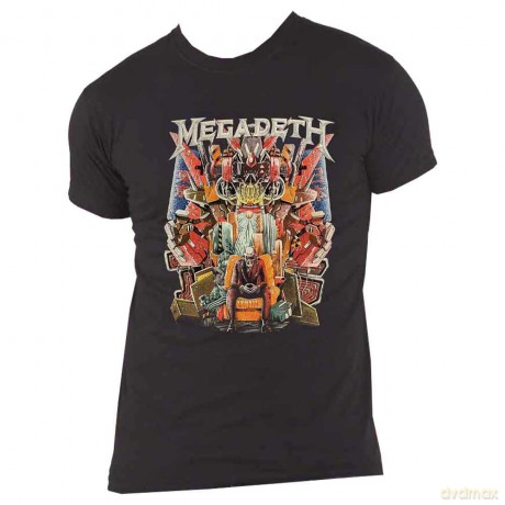 Megadeth: Unisex T-Shirt: Budokan (Black) (Small)