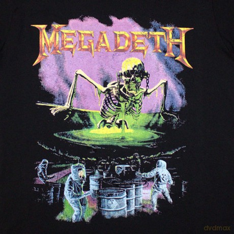 Megadeth: Unisex T-Shirt: Contaminated (Black) (Back Print) (XX-Large)