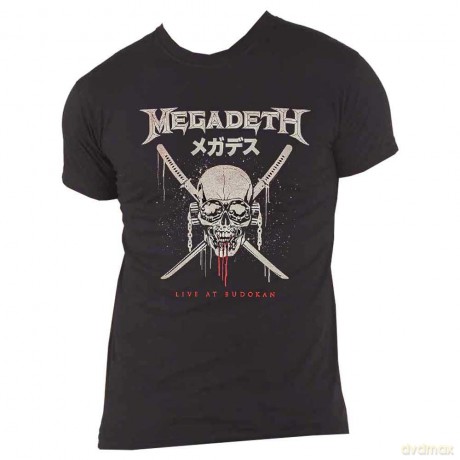 Megadeth: Unisex T-Shirt: Crossed Swords (Black) (Medium)