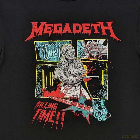 Megadeth: Unisex T-Shirt: Killing Time (Black) (Small)
