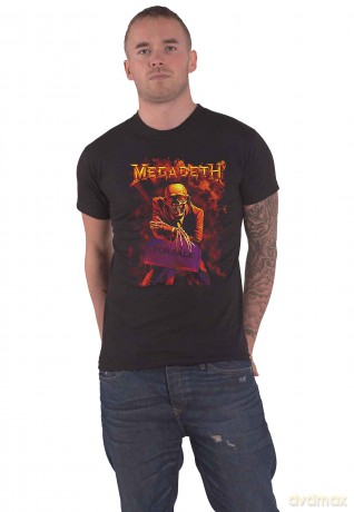 Megadeth: Unisex T-Shirt: Peace Sells (Black) (Small)