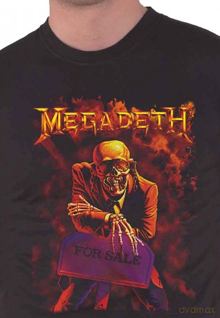 Megadeth: Unisex T-Shirt: Peace Sells (Black) (Small)