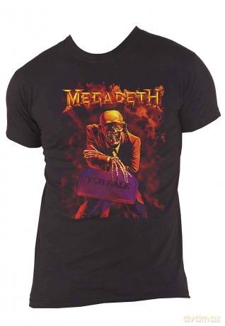 Megadeth: Unisex T-Shirt: Peace Sells (Black) (X-Large)