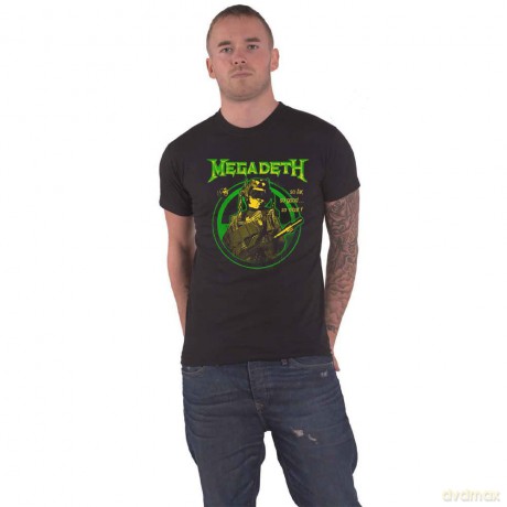 Megadeth: Unisex T-Shirt: SFSGSW Explosion Vintage (Black) (Small)