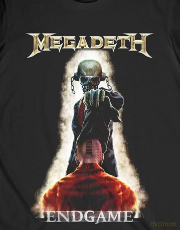 Megadeth: Unisex T-Shirt: Vic Removing Hood (Black) (Medium)