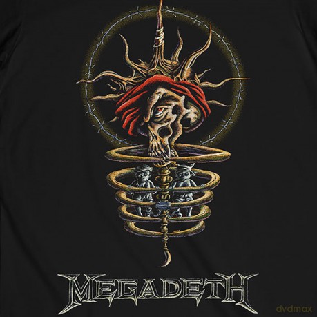 Megadeth: Unisex T-Shirt: Youthanasia 1995 North American Tour (Black) (Back Print) (Medium)