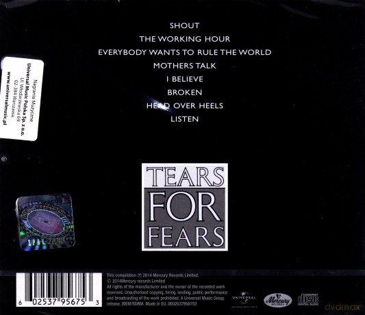 Tears For Fears: Songs From The Big Chair [CD]