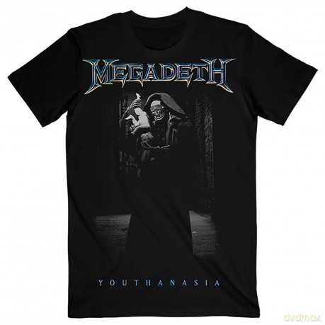 Megadeth: Unisex T-Shirt: Youthanasia The Broker (Black) (Large)